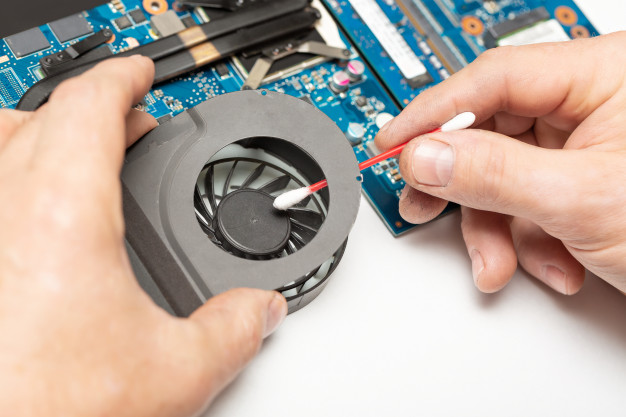 سرویس فن و cpu